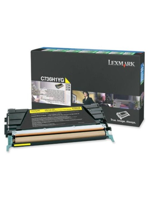 Lexmark C73x / X73x Yellow CRTG High Return (Original)