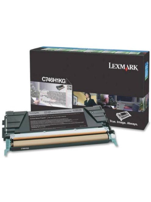 Lexmark C746 / C748 High Return Toner Black 12K (Original) C746H1KG