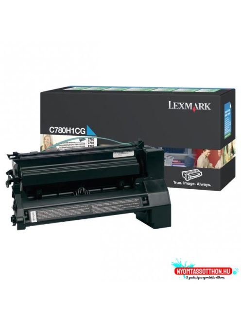 Lexmark C78x / X782 High Return Toner Cyan 10K (Original) C780H1CG