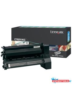   Lexmark C782/X782e Extra High Return Toner Black 15.000 oldal (Eredeti) C782X1KG