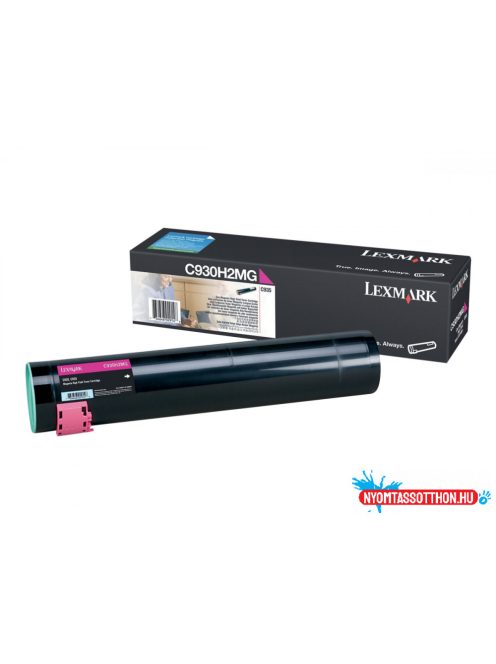 Lexmark C935 High Toner Magenta 24.000 oldal (Eredeti) C930H2MG