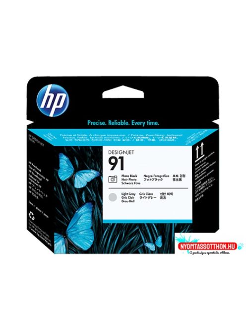 HP C9463A P.head Ph.Bk & L.Gr No.91 (Original)