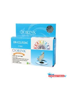 Canon CLI526 tintapatron cyan ORINK (utángyártott)