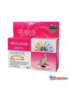 Canon CLI526 tintapatron magenta ORINK (utángyártott)