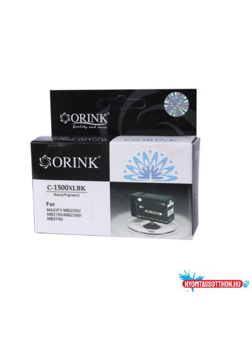 Canon PGI1500XL tintapatron black ORINK (utángyártott)