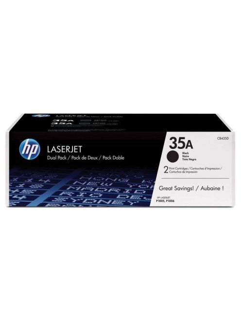 HP CB435AD Toner Black 2x1.5k No.35AD (Original)