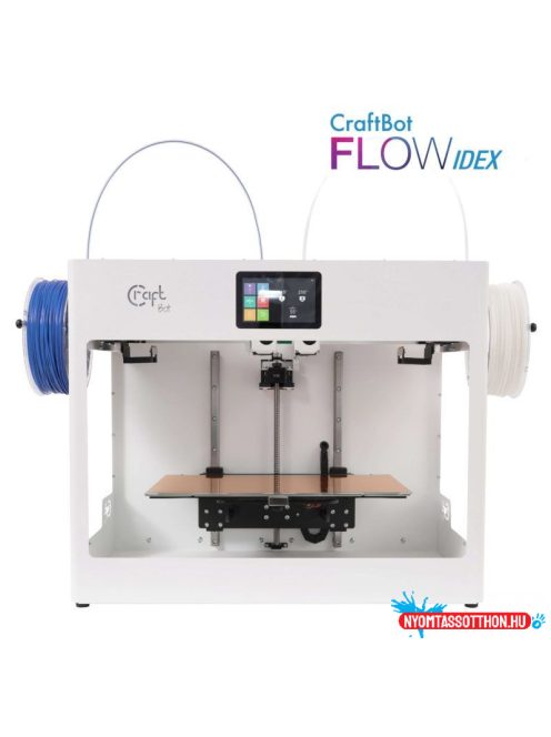 CraftBot Flow Idex 3d nyomtató Fehér