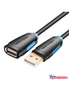   Vention USB-A 2.0/M -> USB-A 2.0/F 3m (hossz, PVC), kábel