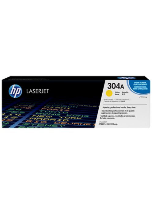 HP CC532A Toner Yellow 2.8k No.304A (Original)