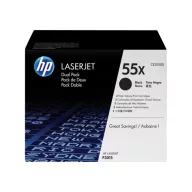 HP CE255XD Toner Black 2x12,5k No.55XD (Original)