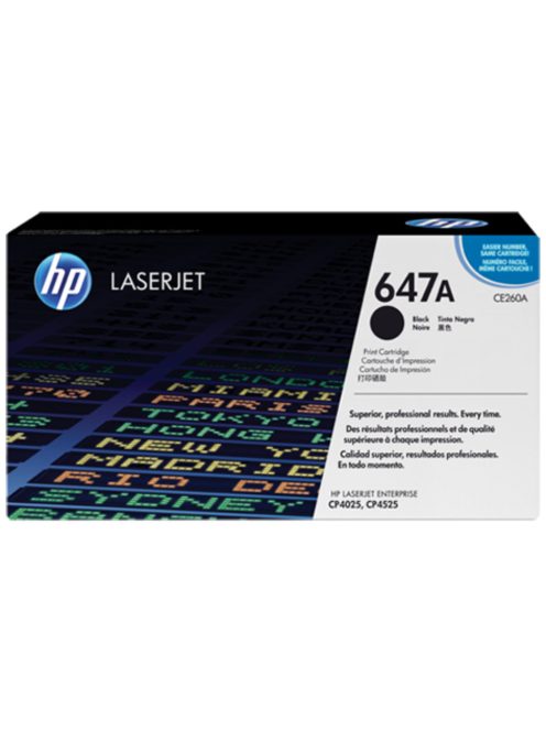 HP CE260A Toner Black 8.5k No.647A (Original)