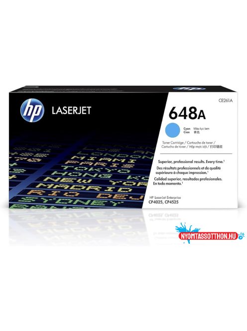 HP CE261A Toner Cyan 11K No.648A (Original)
