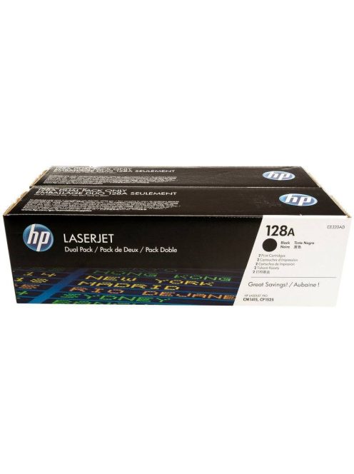 HP CE320AD Toner Black 2x2k No.128A (Original)