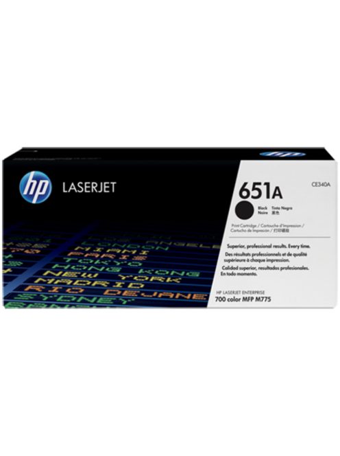 HP CE340A Toner Black 13.5k No.651A (Original)