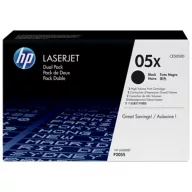 HP CE505XD Toner Black 2x6,5k No.05XD (Original)