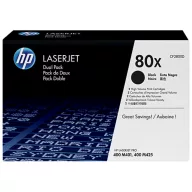 HP CF280XD Toner Black 2x6,9K No.80X (Original)