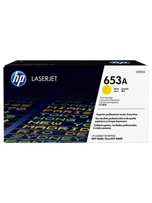 HP CF322A Toner Yellow 16.5k No.653A (Original)