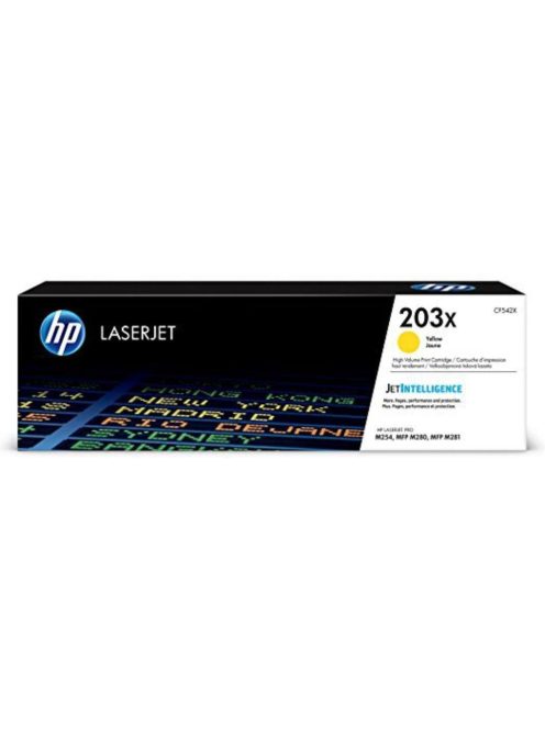 HP CF542X Toner Yellow 2.5k No.203X /orig./