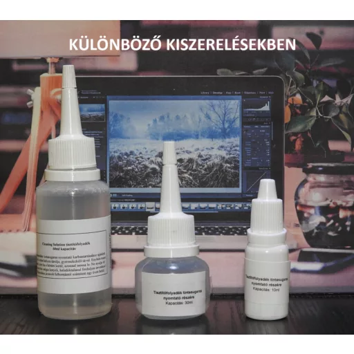 Premium Cleaning Liquid for Inkjet Printer - 30ml