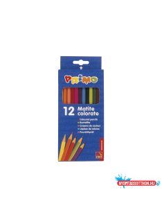   Színes ceruza készlet, Primo 503MAT12E 12 különféle szín
