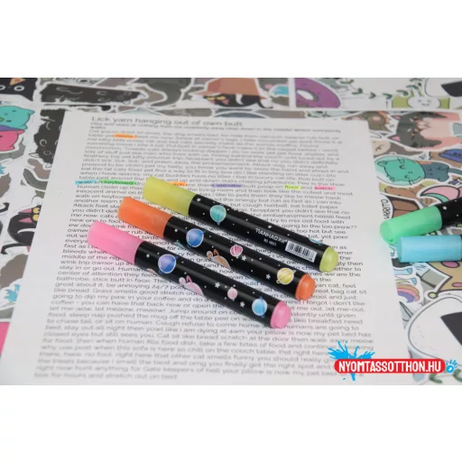 Bolygós, színes szövegkiemelő