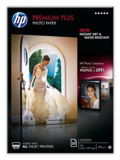  HP A / 4 Premium Plus Glossy Photo Paper 20 sheets 300g (Original)