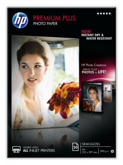 HP A / 4 Premium Plus Glossy Photo Paper 20 sheets 300g (Original)
