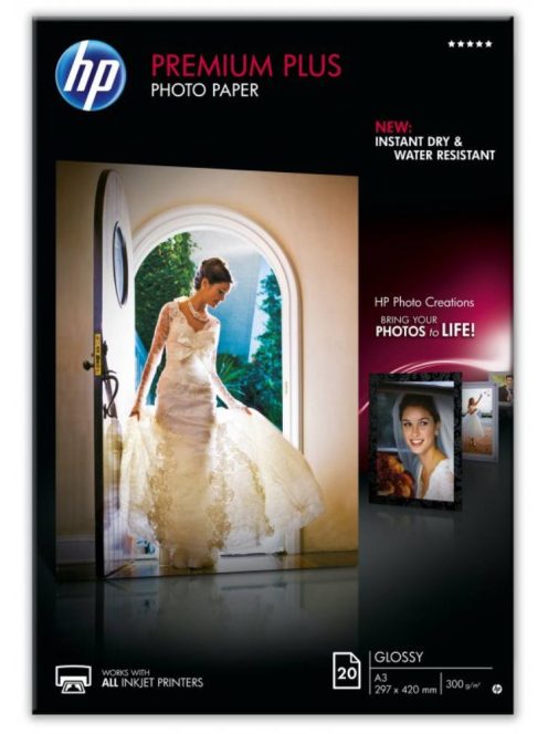 HP A / 3 Premium Plus Glossy Photo Paper 20 sheets 300g (Original)