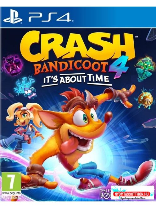Crash Bandicoot 4 PS4 játék