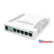   MikroTik RB260GSP/CSS106-1G-4P-1S 5port GbE 1xGbE SFP PoE switch