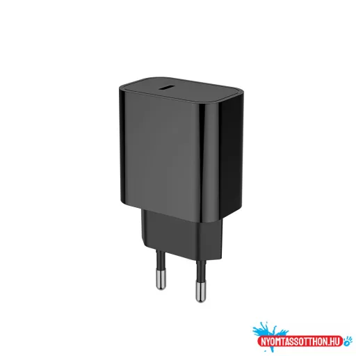 ColorWay AC töltő USB-C 20W V2 fekete (CW-CHS026PD-BK)