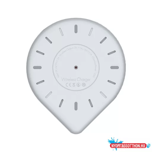 ColorWay Qi gyorstöltő (10 W) vezeték nélküli töltő és LED éjjeli lámpa (CW-CHW20Q-WT)