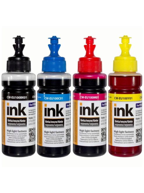 ColorWay T6641-T6644 Set Ink - 100ml (Premium Remanufactured Ink)