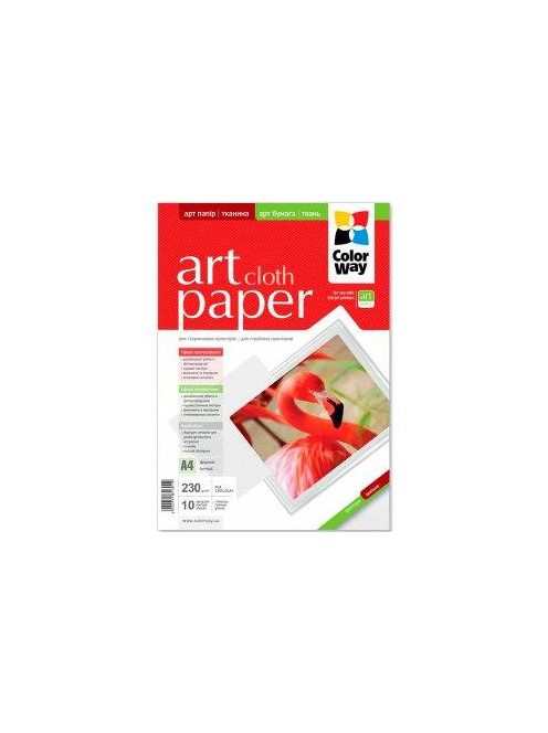 Photo paper ART glossy fabric 230g / m A4 10 sheet