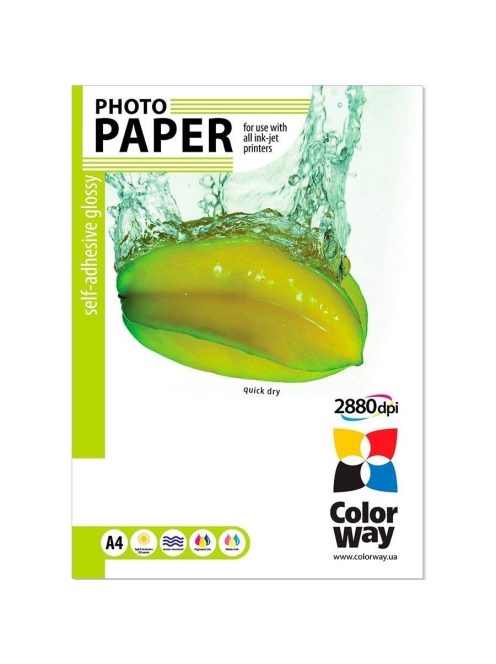 Photo Paper High Glossy Sticky Glossy 115 / 80g / m A4 20 Arc