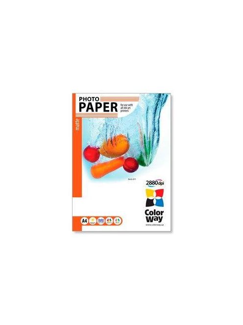 Photo paper Matte 108g / m A4 100 sheet