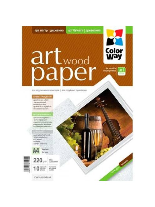 Photo paper ART matte wood 220g / m A4 10 sheet