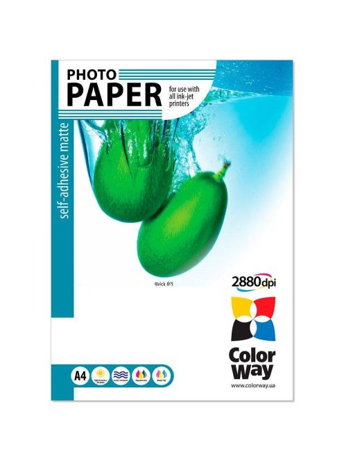 Photo paper Matte self-adhesive 120 / 80g / m A4 20 sheet
