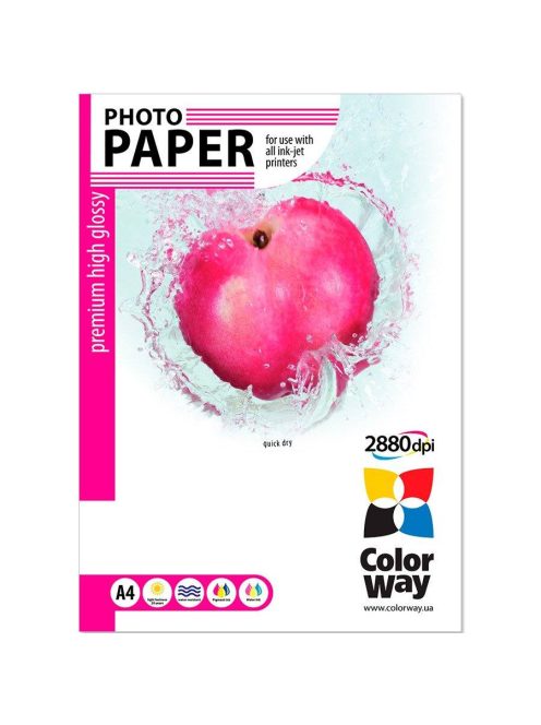 Super Glossy Photo Paper, microporous 260g / m A4 20 sheet