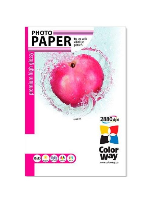 Photo Paper Super Glossy Satin, microporous 260g / m 10x15cm 50 sheets