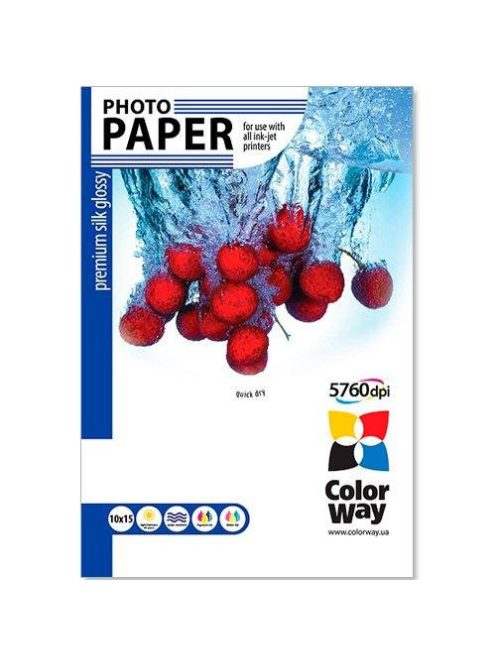 Photo Paper Super Glossy Silk 260g / m 10x15 cm 20 sheets
