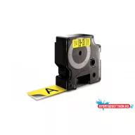   Utángyártott DYMO D1 D53718 24mm x 7m sárga-fekete #S0720980