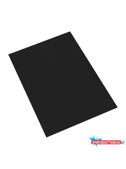 Dekor karton 2 oldalas 48x68cm, 300g. 25ív/csomag, Bluering® fekete