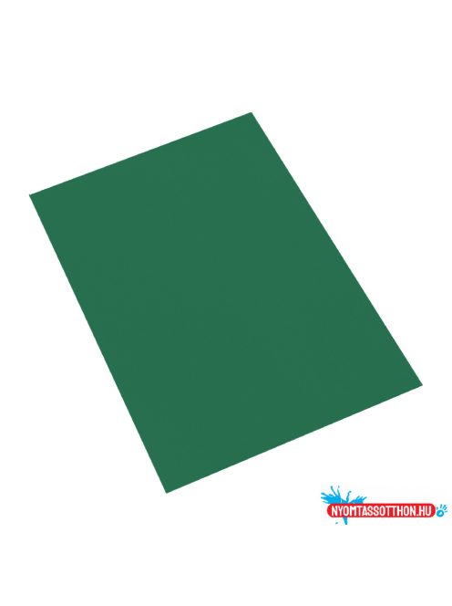 Dekor karton 2 oldalas 48x68cm, 300g. 25ív/csomag, Bluering® sötétzöld