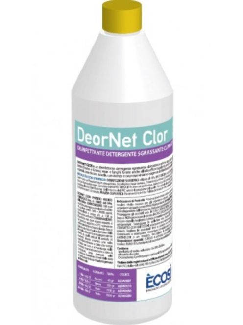 Deornet Clor fertőtlenítő 1 literes (aktív klóros, hígítható)