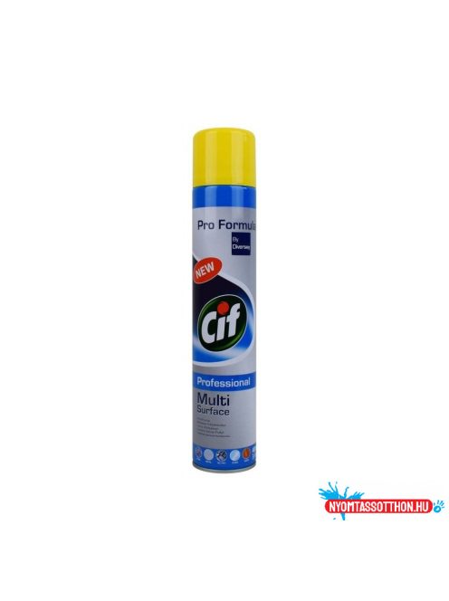 Felülettisztító általános aerosol 400 ml Multi Surface Surface Professional Cif