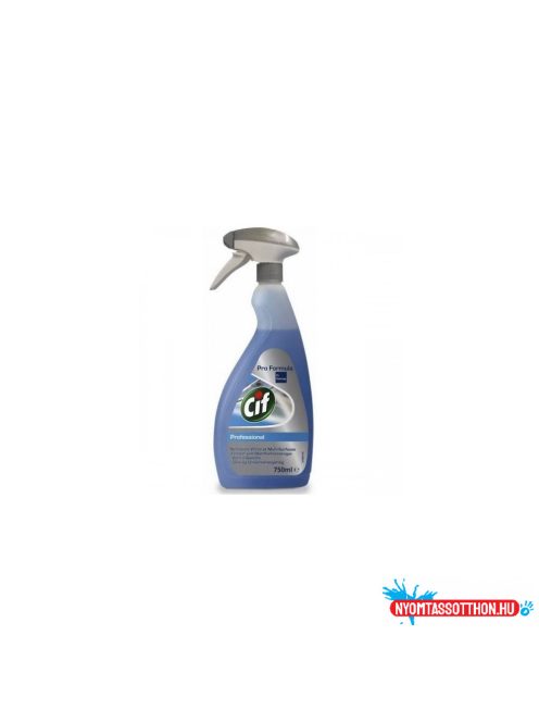 Ablaktisztító szórófejes 750 ml Window and Multisurface Professional Cif