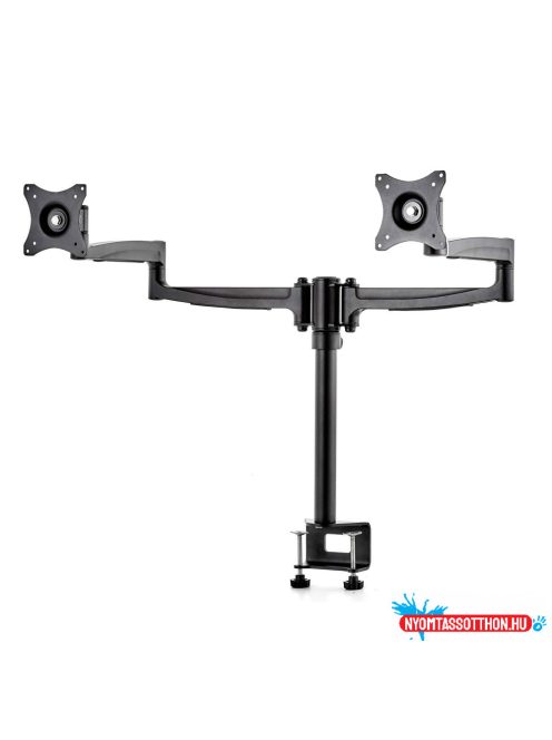 Desktop Double Arm Mount for Two 19-27 Screens