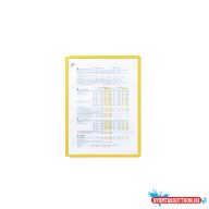   Bemutatótábla panel, A4, 5 db/csomag, Durable Sherpa sárga