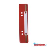   Gyorsfûzõ szerkezet, lefûzõlapocska, PP Durable 25 db/csomag, piros